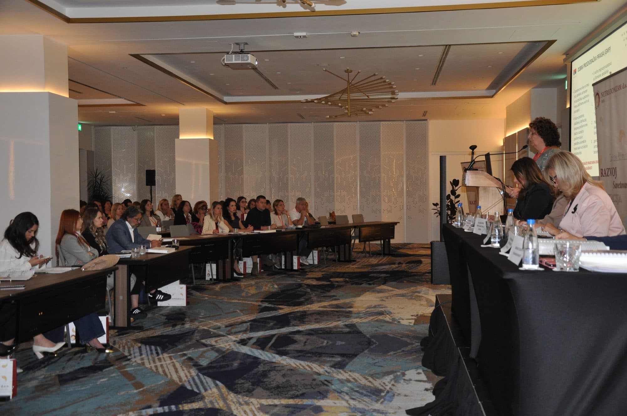 Panelisti okruglog stola i učesnici u sali
