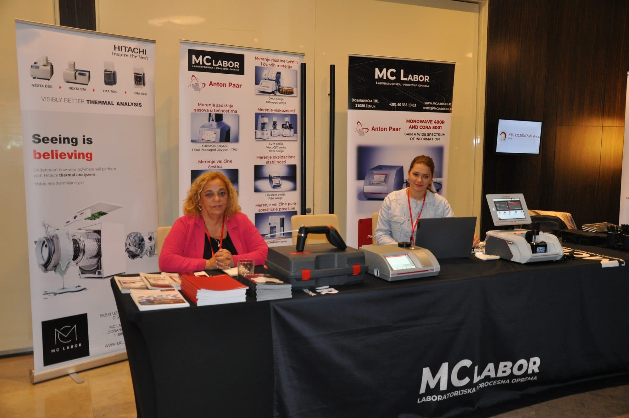 Štand kompanije MC Labor na 13. savetovanju